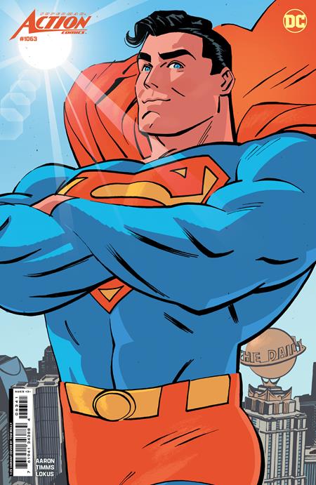 ACTION COMICS #1063 CVR E INC 1:25 TOM REILLY CARD STOCK VAR- SIGNED BY JASON AARON
