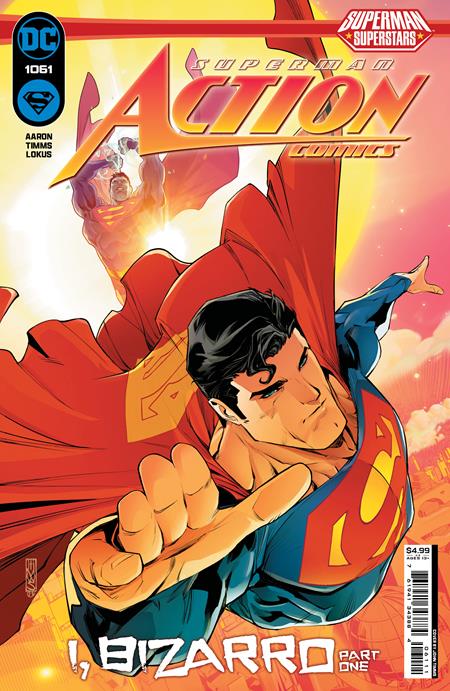 ACTION COMICS #1061 CVR A JOHN TIMMS- SIGNED BY JASON AARON