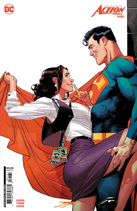 ACTION COMICS #1061 CVR D JORGE JIMENEZ CARD STOCK VAR- SIGNED BY JASON AARON