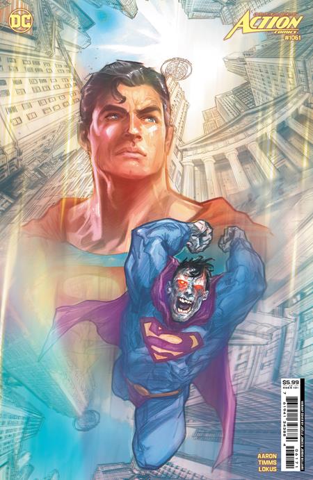 ACTION COMICS #1061 CVR E JOELLE JONES CARD STOCK VAR- SIGNED BY JASON AARON
