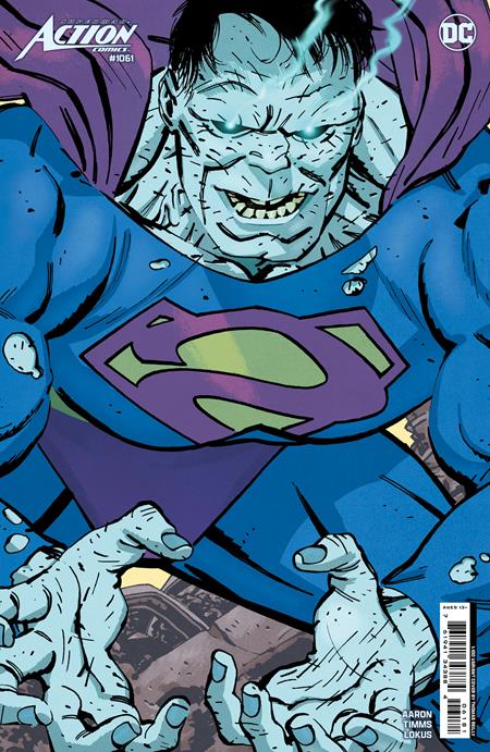 ACTION COMICS #1061 CVR H INC 1:100 TOM REILLY CARD STOCK VAR- SIGNED BY JASON AARON