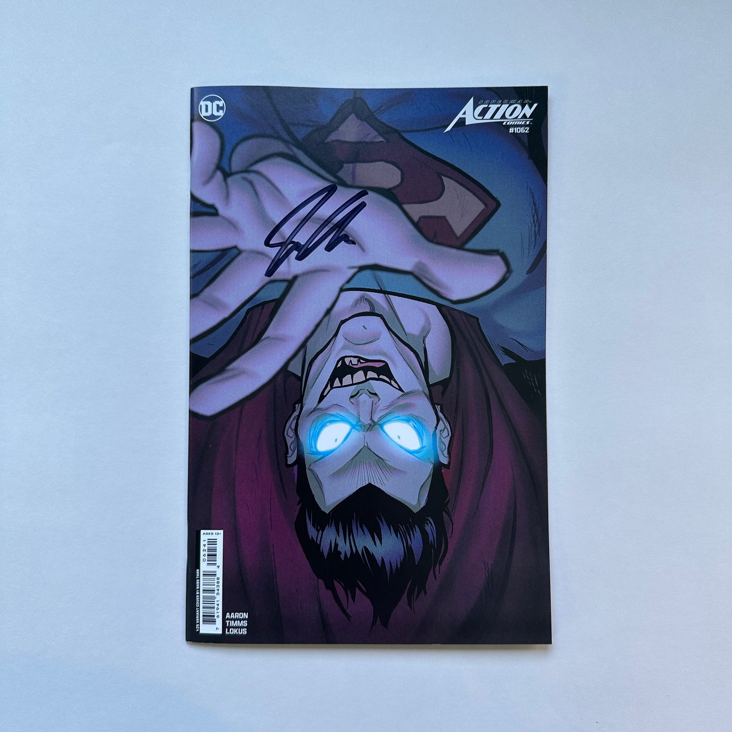 ACTION COMICS #1062 CVR E INC 1:25 BABS TARR CARD STOCK VAR- SIGNED BY JASON AARON