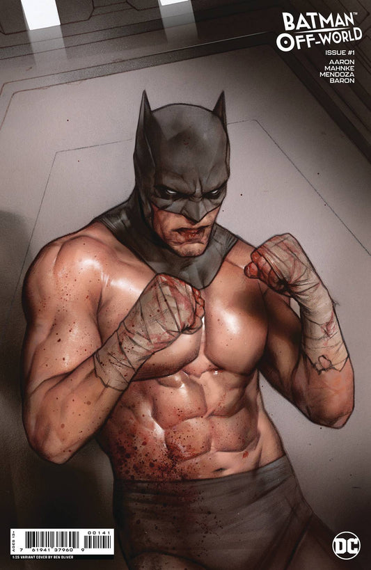 BATMAN OFF-WORLD #1 (OF 6) CVR D INC 1:25 BEN OLIVER CARD STOCK VAR- SIGNED BY JASON AARON