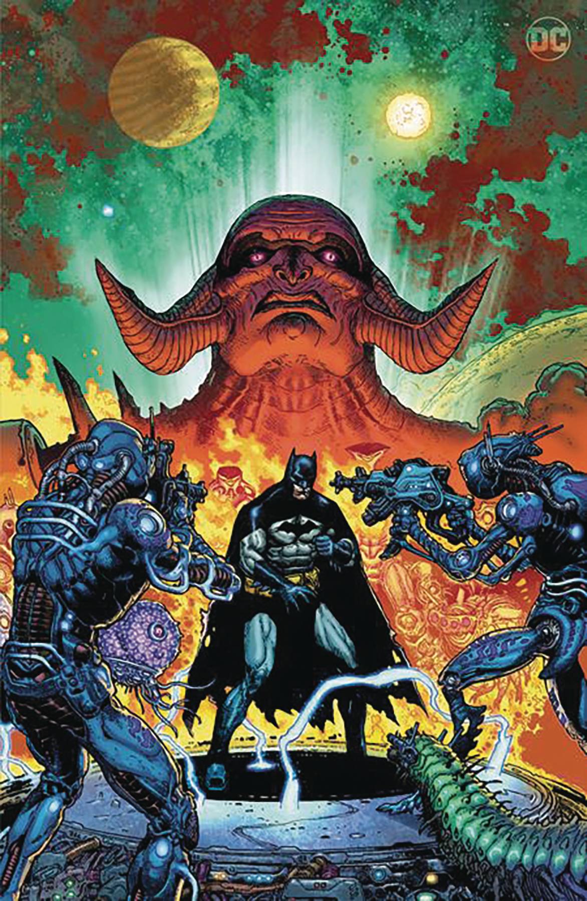 LCSD BATMAN OFF-WORLD #1 (OF 6) DOUG MAHNKE VIRGIN VAR- SIGNED BY JASON AARON