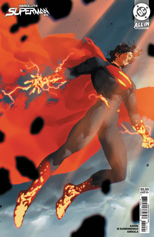 ABSOLUTE SUPERMAN #10 CVR B GERALD PAREL CARD STOCK VAR [SIGNED BY JASON AARON]