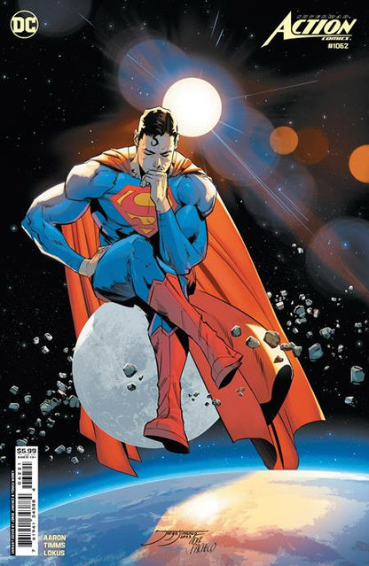 ACTION COMICS #1062 CVR B JORGE JIMENEZ CARD STOCK VAR- SIGNED BY JASON AARON