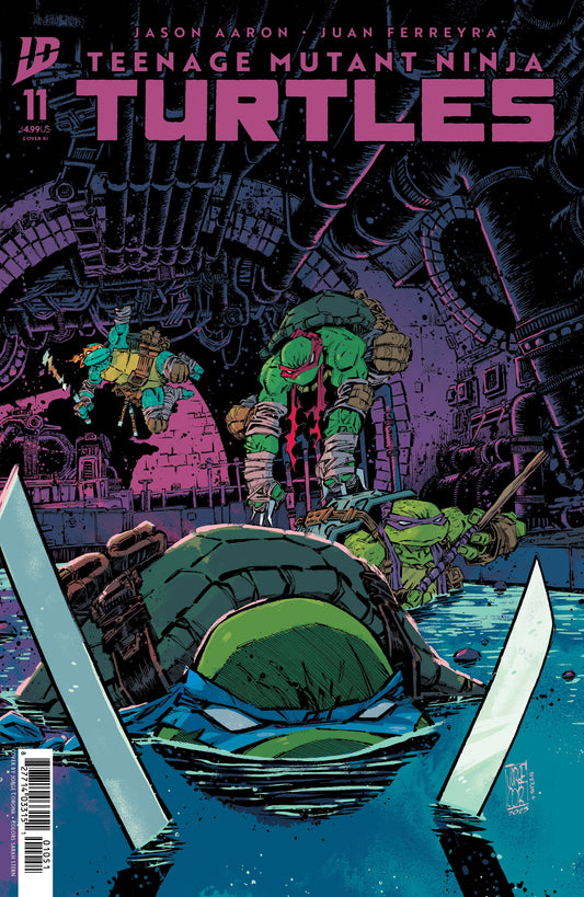 Teenage Mutant Ninja Turtles #11 1:50 INCV Variant RI [SIGNED BY JASON AARON]
