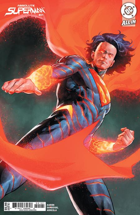 ABSOLUTE SUPERMAN #21 CVR B JEROME OPENA CARD STOCK VAR [SIGNED BY JASON AARON]