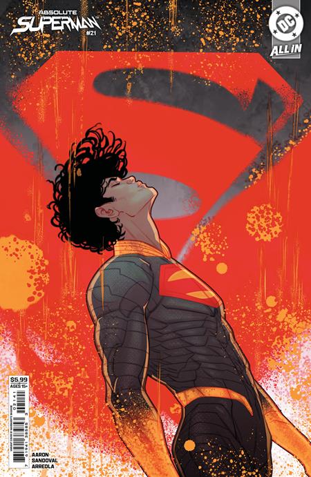 ABSOLUTE SUPERMAN #21 CVR D MARGUERITE SAUVAGE CARD STOCK VAR [SIGNED BY JASON AARON]