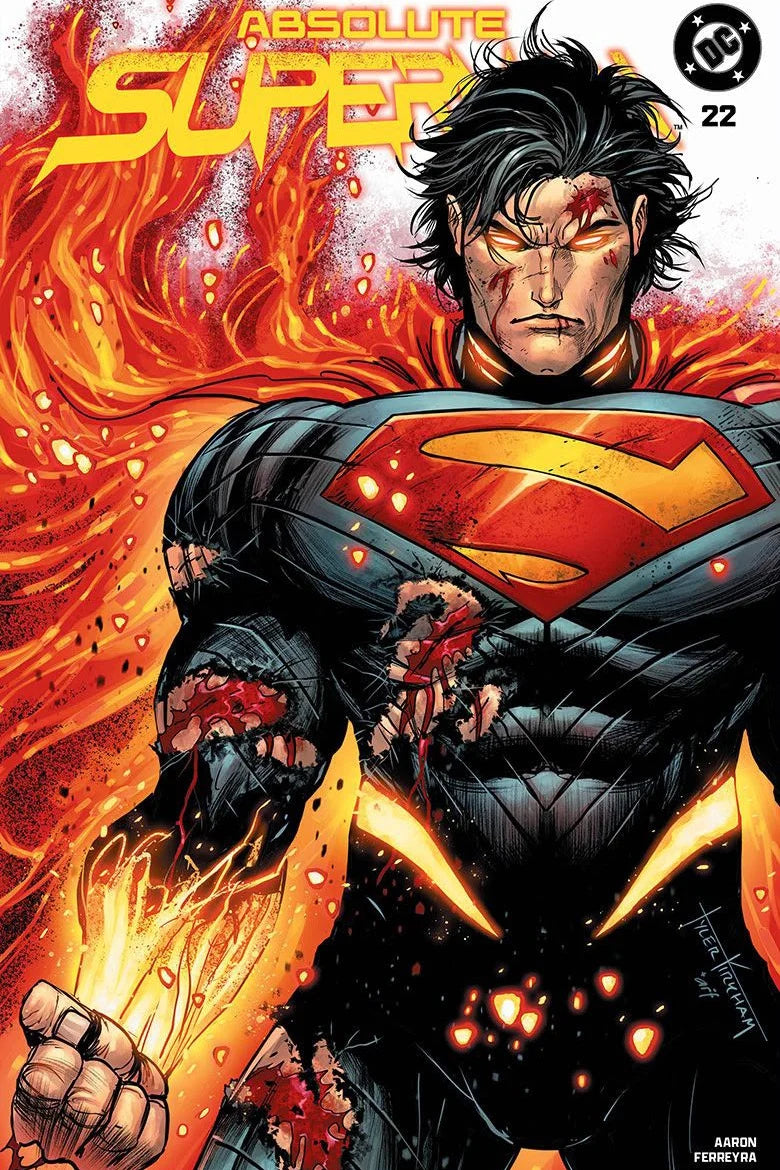 ABSOLUTE SUPERMAN #22 TYLER KIRKHAM EXCLUSIVE VAR [SIGNED BY JASON AARON]