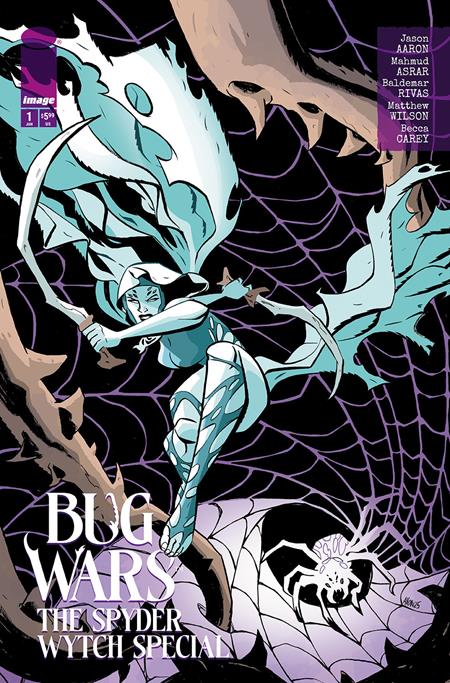 BUG WARS THE SPYDER WYTCH SPECIAL (ONE SHOT) CVR D MICHAEL AVON OEMING VAR (MR) [SIGNED BY JASON AARON]
