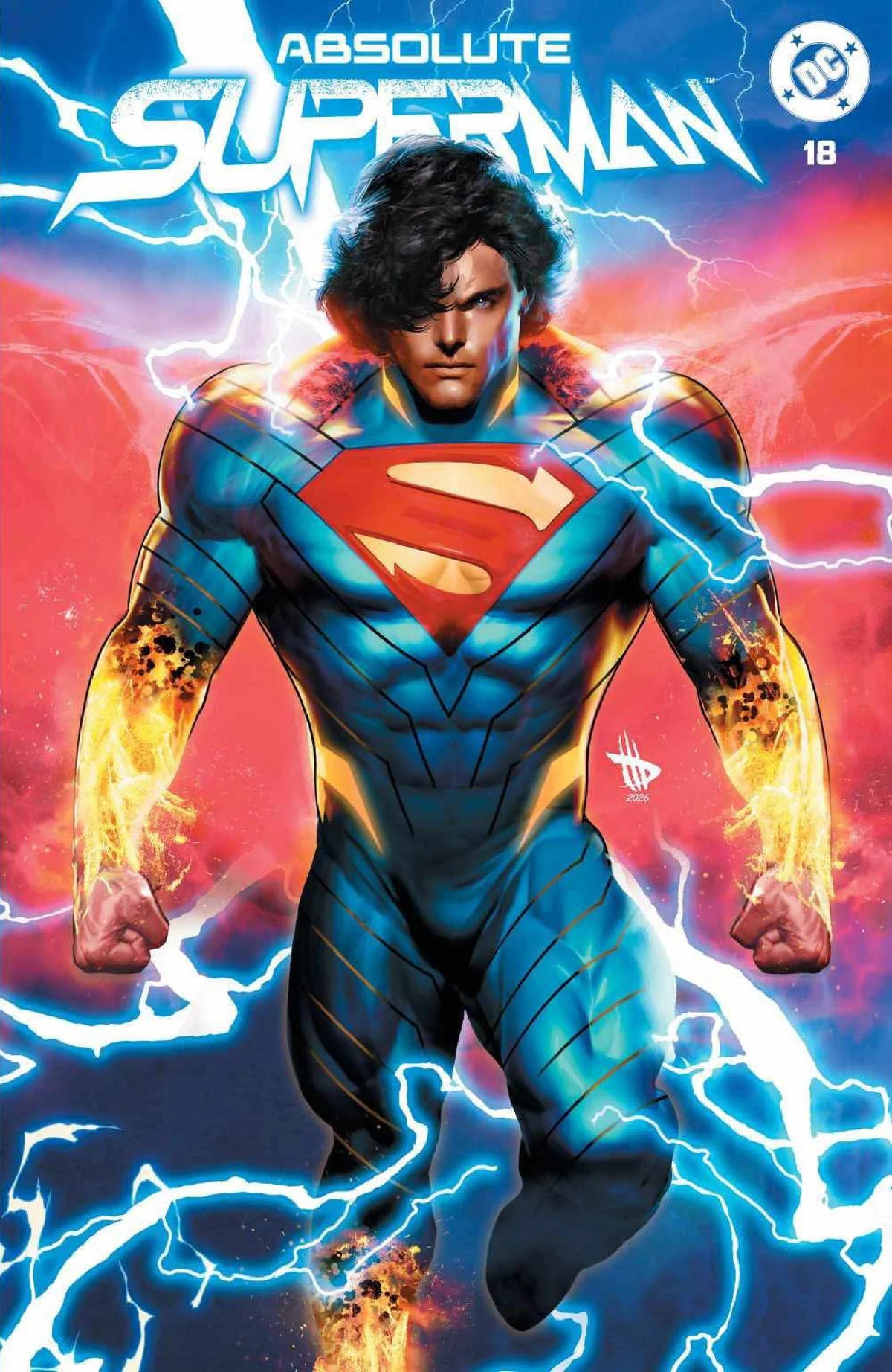 ABSOLUTE SUPERMAN #18 DAVE WILKINS ALPHA EXCLUSIVE VAR [SIGNED BY JASON AARON]