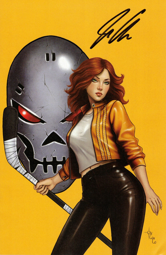 Teenage Mutant Ninja Turtles #11 Courtney Costello Exclusive Virgin Variant [SIGNED BY JASON AARON]