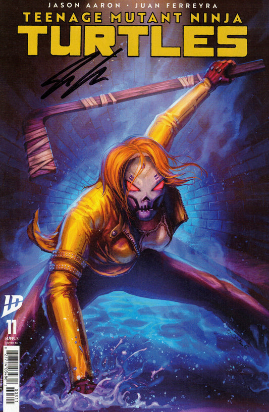 Teenage Mutant Ninja Turtles #11 SAVAGE COMICS / SUPERIOR STAND JOE DOYLE VARIANTSAVAGE COMICS / SUPERIOR STAND JOE DOYLE VARIANT [SIGNED BY JASON AARON]