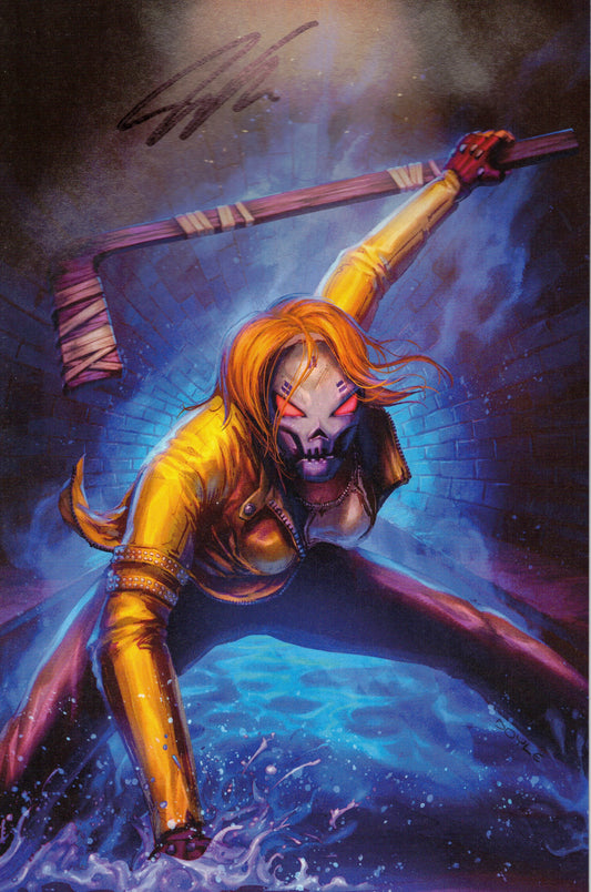Teenage Mutant Ninja Turtles #11 SAVAGE COMICS / SUPERIOR STAND JOE DOYLE VIRGIN VARIANTSAVAGE COMICS / SUPERIOR STAND JOE DOYLE VARIANT [SIGNED BY JASON AARON] (Copy)