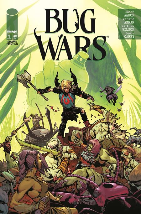 BUG WARS #1 (OF 6) 2ND PTG (MR) [SIGNED BY JASON AARON]