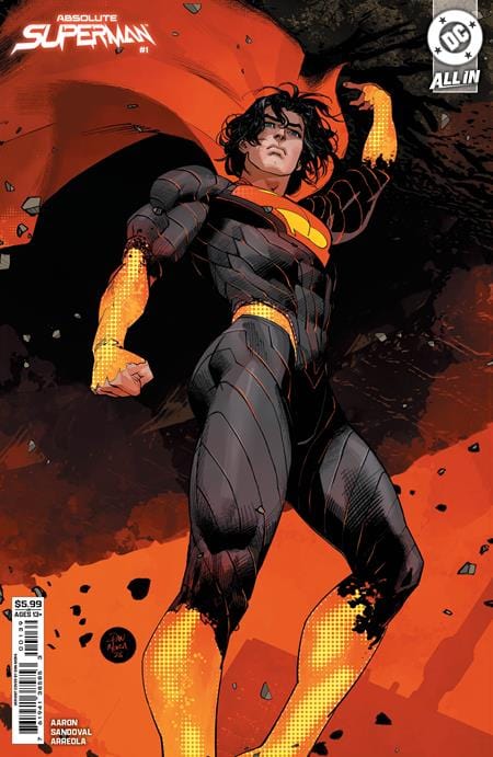 Absolute Superman #1 Fourth Printing Cvr B Dan Mora Connecting Card Stock Var [Signed By Jason Aaron]