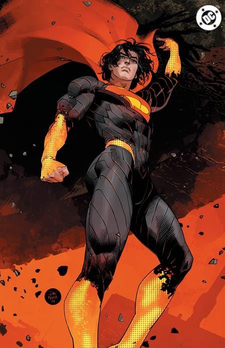 Absolute Superman #1 Fourth Printing Cvr C Dan Mora Connecting Foil Var [Signed By Jason Aaron]