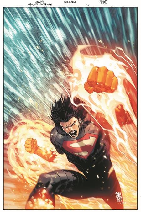 DC Comics Comic Books ABSOLUTE SUPERMAN #10 CVR C GIUSEPPE CAMUNCOLI CARD STOCK VAR 76194138585301031 0625DC024