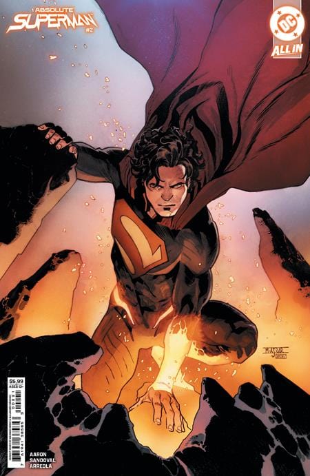 Absolute Superman #2 Cvr B Mahmud Asrar Card Stock Var [Signed By Jason Aaron]