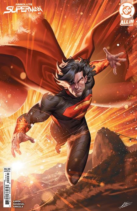 Absolute Superman #2 Cvr C Mateus Manhanini Card Stock Var [Signed By Jason Aaron]