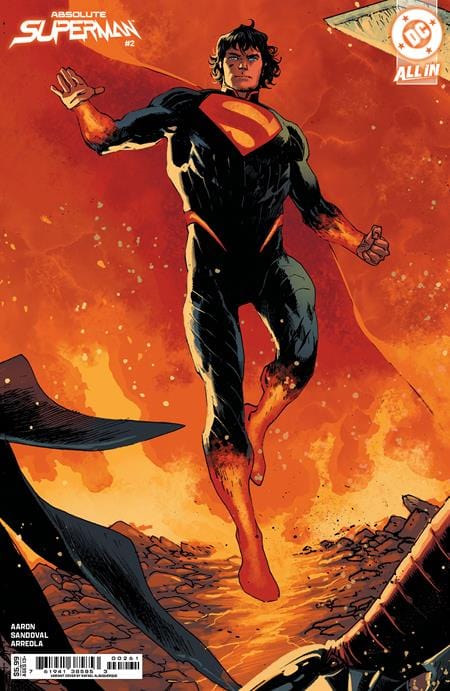 Absolute Superman #2 Cvr F Rafael Albuquerque Card Stock Var [Signed By Jason Aaron]