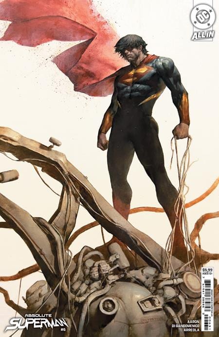 Absolute Superman #6 Cvr C Puppeteer Lee Card Stock Var [Signed By Jason Aaron]
