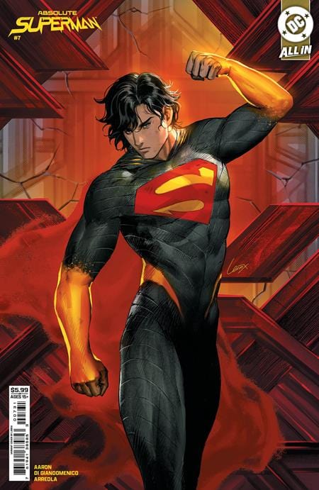 Absolute Superman #7 Cvr C Lesley Leirix Li Card Stock Var [Signed By Jason Aaron]