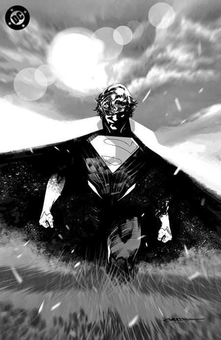 Absolute Superman Noir Edition #1 (One Shot) Cvr C Rafa Sandoval Foil Var [Signed By Jason Aaron]