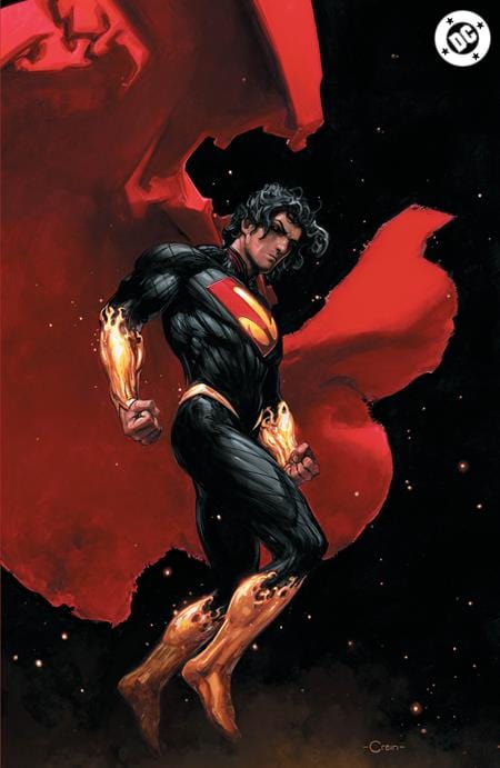 Absolute Superman #8 Cvr E Inc 1:50 Clayton Crain Card Stock Var [Signed By Jason Aaron]