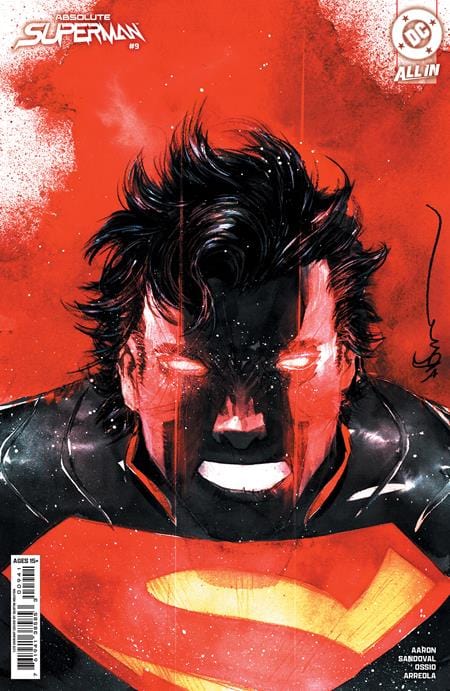 Absolute Superman #9 Cvr D Inc 1:25 Dustin Nguyen Card Stock Var [Signed By Jason Aaron]