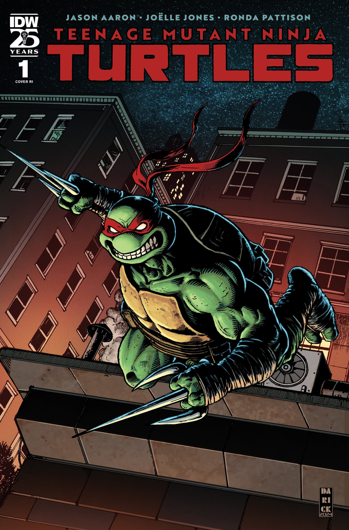 IDW Publishing Comic Books > Incentives Teenage Mutant Ninja Turtles (2024) #1 1:50 INCV Variant (Robertson) 82771403315100181 PRH-82771403315100181