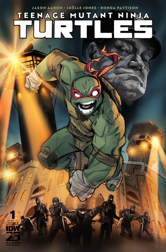 IDW Publishing Comic Books Teenage Mutant Ninja Turtles (2024) #1 Variant B (Jones) 82771403315100121 PRH-82771403315100121