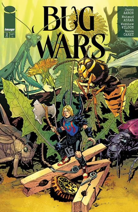 Bug Wars #2 (Of 6) Cvr B Yanick Paquette & Matthew Wilson Var (Mr) [Signed By Jason Aaron]