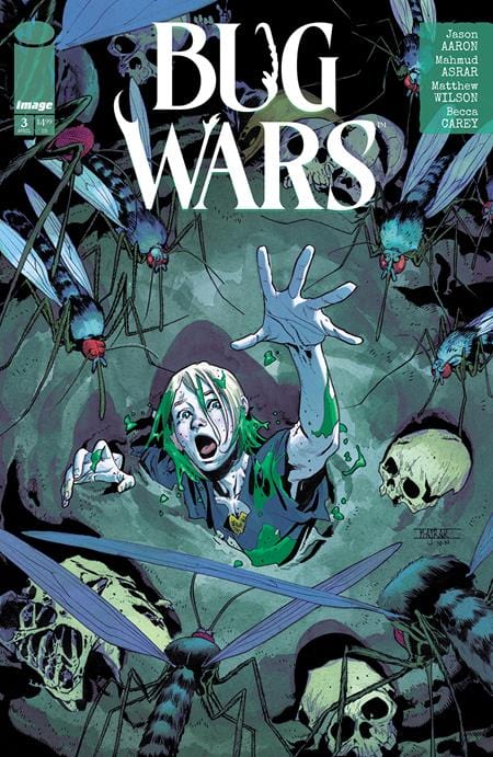 Bug Wars #3 (Of 6) Cvr A Mahmud Asrar & Matthew Wilson (Mr) [Signed By Jason Aaron]