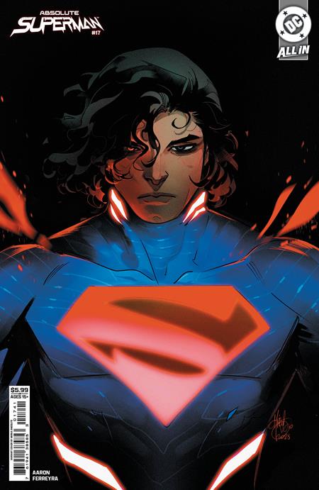 ABSOLUTE SUPERMAN #17 CVR D MIRKA ANDOLFO CARD STOCK VAR [SIGNED BY JASON AARON]