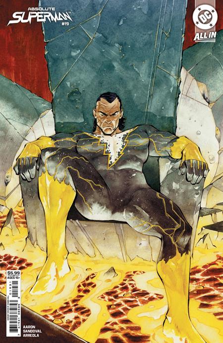 ABSOLUTE SUPERMAN #19 CVR C CHUMA HILL CARD STOCK VAR [SIGNED BY JASON AARON]