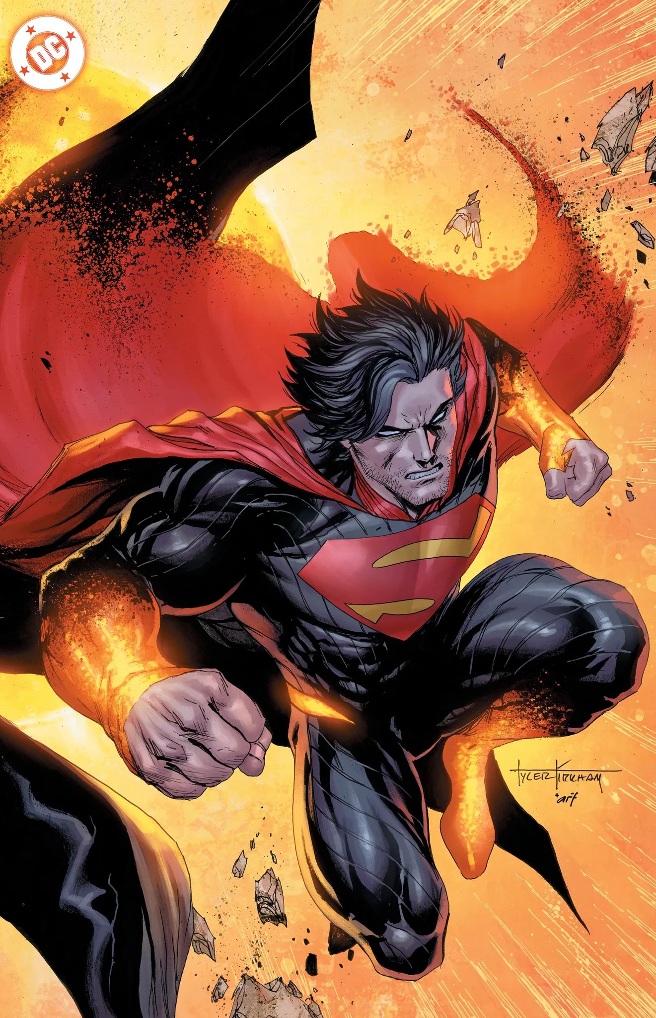 ABSOLUTE SUPERMAN #1 TYLER KIRKHAM 616 VIRGIN VAR EXCLUSIVE [SIGNED BY JASON AARON]